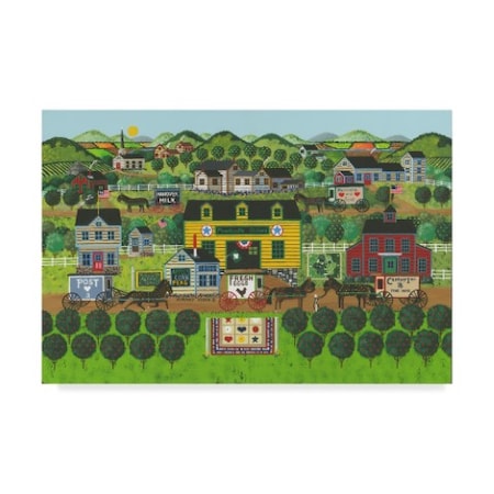Anthony Kleem 'Mt Castle Orchard' Canvas Art,16x24
